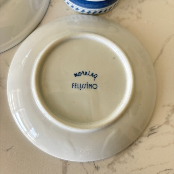 Morning by Felissimo set of two plates and small expresso cup - Picture 8 of 9